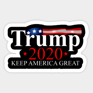 Re Elect Donald Trump 2020 USA Keep America Sticker